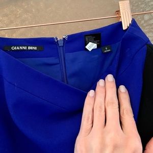 Royal blue pencil skirt